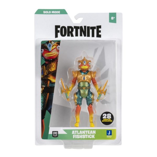 Skladacia figúrka Fortnite Solo Mode Core Atlantean Fishstick (10 cm)