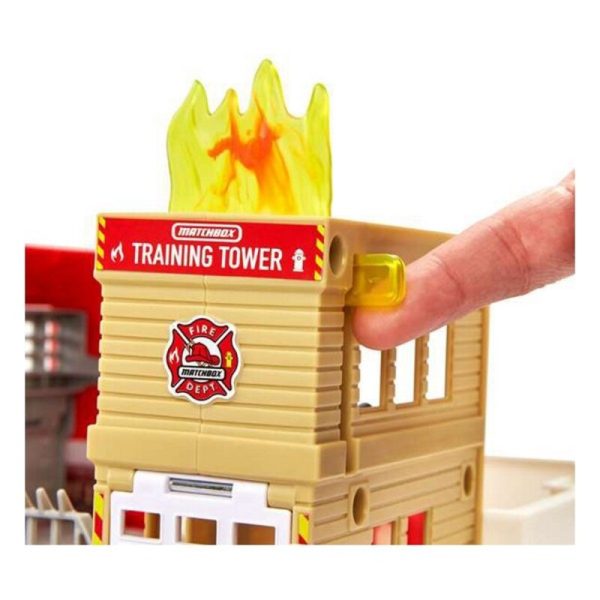 Playset Mattel Matchbox Požiarnik