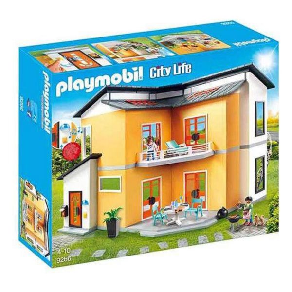 Playset City Live Modern House Playmobil 9266