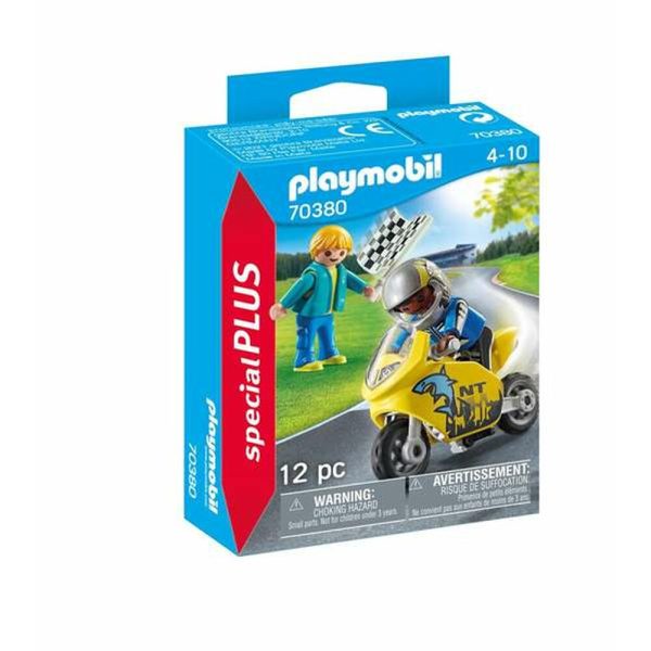 Skladacia figúrka Playmobil Special Plus Motorka Preteky 70380 (12 pcs)