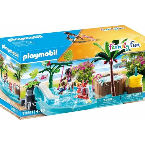 Playset Playmobil Family Fun Detský bazén 70611 (42 pcs)