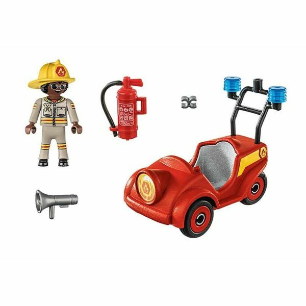 Playset Playmobil Duck on Call 70828 Automobil Požiarnik Mini (23 pcs)