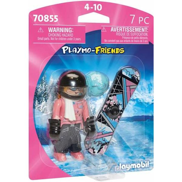 Figúrk Playmobil Playmo-Friends Snowboard 70855 (7 pcs)