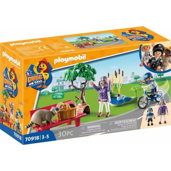 Playset Playmobil Duck on Call Action policajt 70918 (30 pcs)