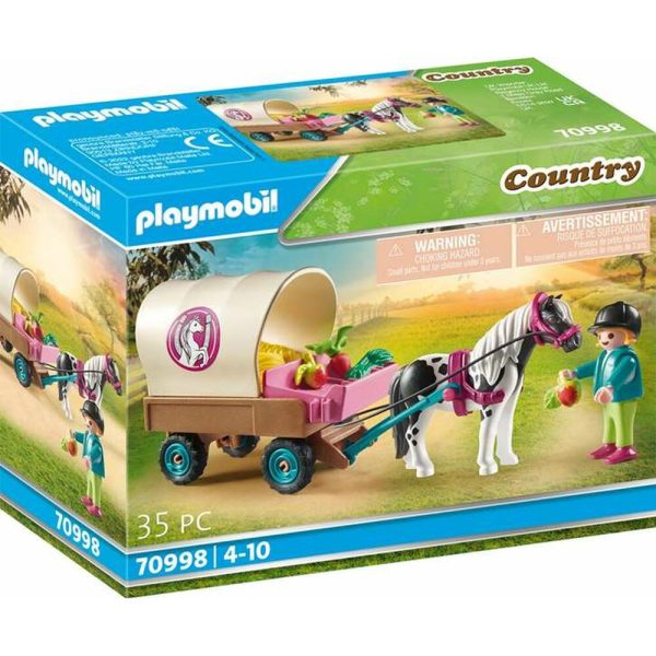 Playset Playmobil Country Poník Vozík 70998 (35 pcs)