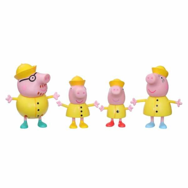 Sada postavičiek Hasbro Peppa Pig Family 4 Kusy