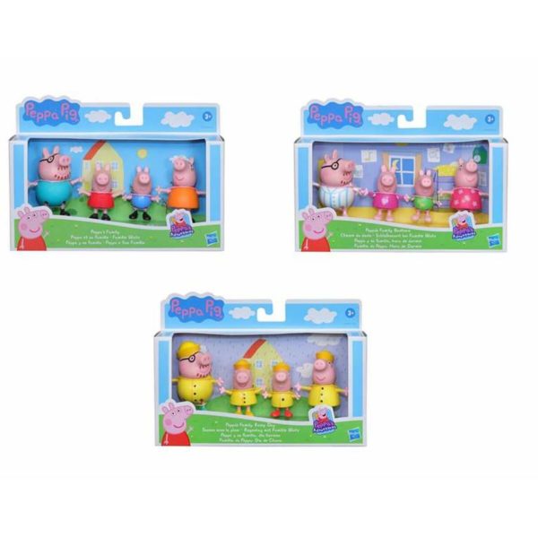 Sada postavičiek Hasbro Peppa Pig Family 4 Kusy