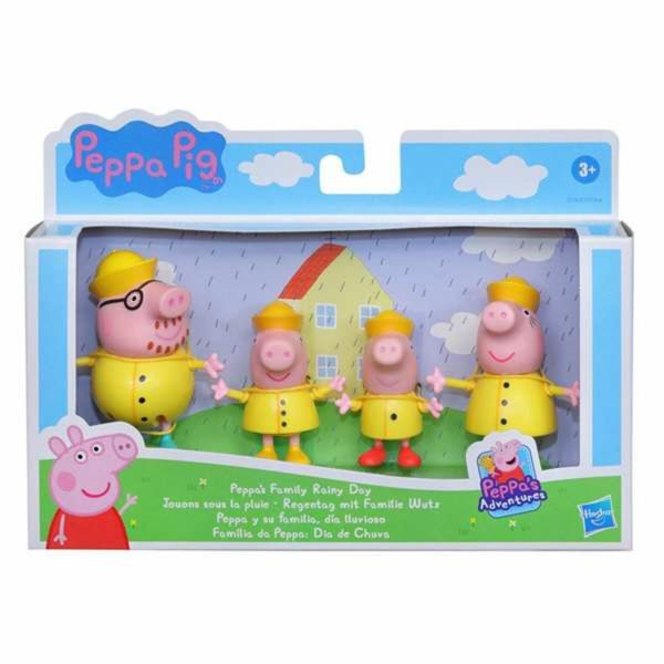 Sada postavičiek Hasbro Peppa Pig Family 4 Kusy