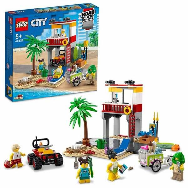 Playset Lego City Beach Lifeguard Station 60328 (211 pcs)