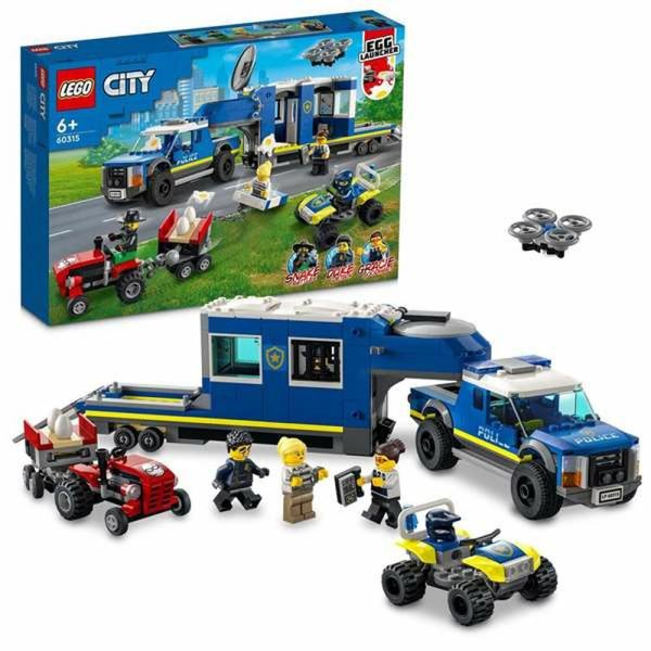 Playset Lego City Central Mobile Police Headquarters 60315