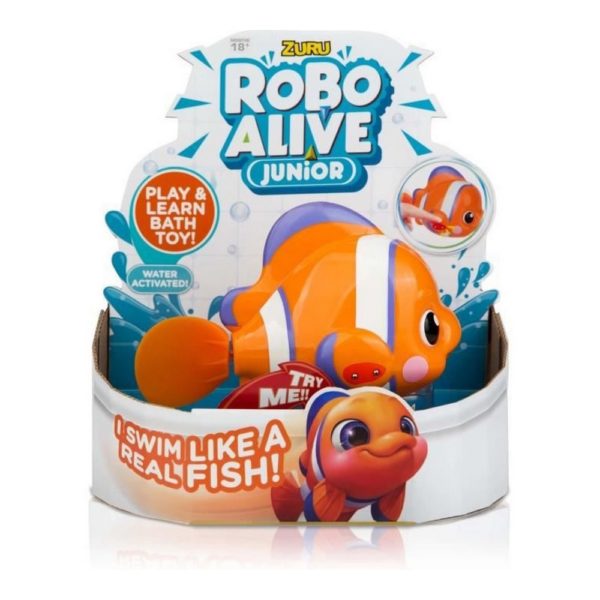 Hračky do vane Zuru Nemo Junior Oranžová ryba Robot