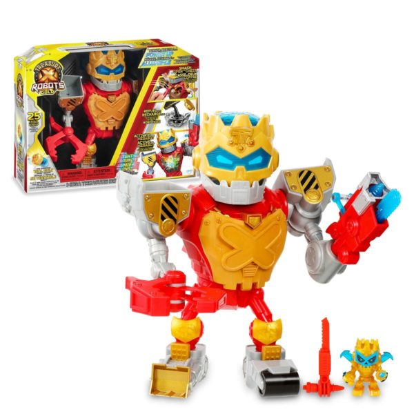 Pohyblivé figúrky Famosa Treasure X Mega Robot Zvuk 29 cm Svetlá