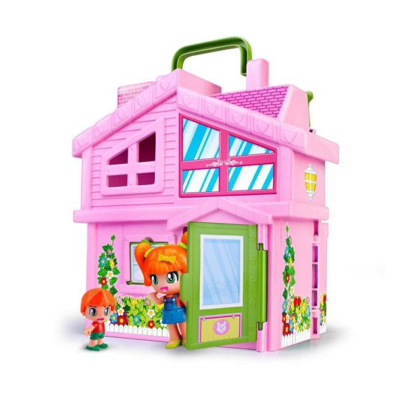 Playset Famosa Pinypon Briefcase Pink house