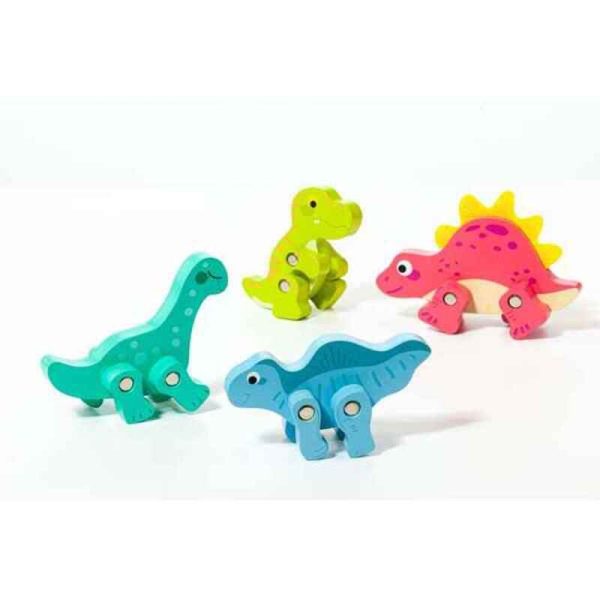 Figúrk Moltó Dino (4 pcs)