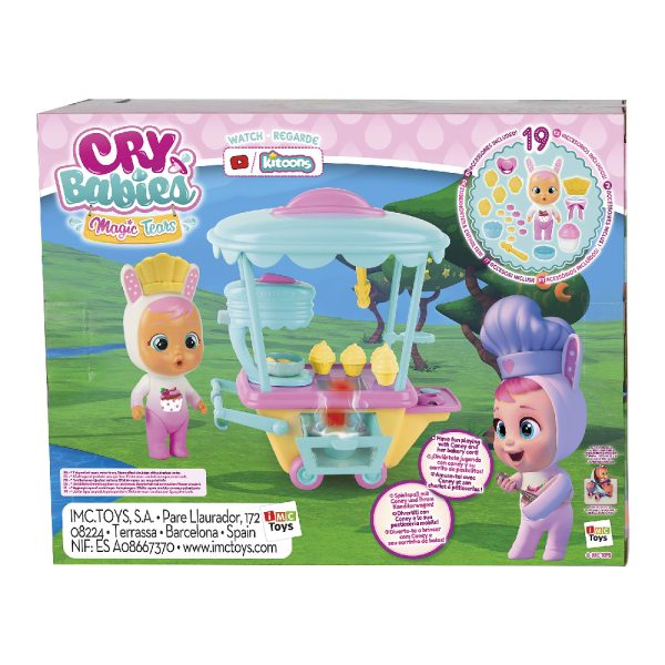 Playset Coney's Bakery Cart Cry Babies (19 pcs)