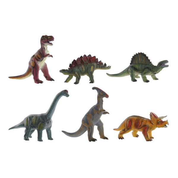 Dinosaurus DKD Home Decor (36 x 12,5 x 27 cm) (6 kusov)