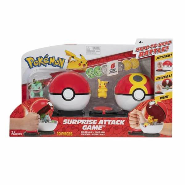 Playset Pokémon Surprise  Attack Game 10 Kusy