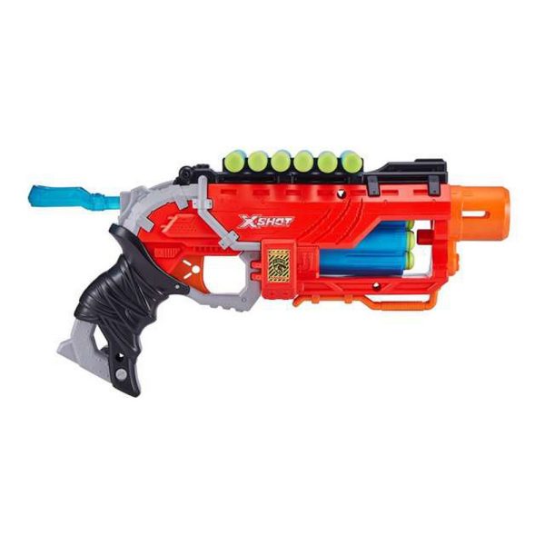 Pištoľ na penovými nábojmi X-shot Striker Dinoattack (16 pcs)