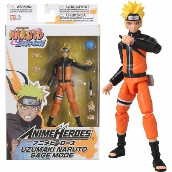 Skladacia figúrka Bandai Anime Heroes - Naruto Uzamaki 17 cm